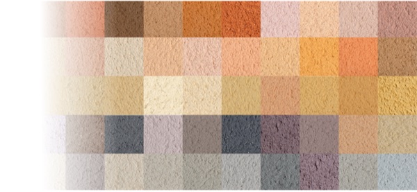 Palette de couleurs PAREXKREA — 96 teintes du nuancier Parexlanko